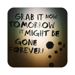 زیر لیوانی کاکتی طرح جملات انگیزشی و مثبت مدل mp24582