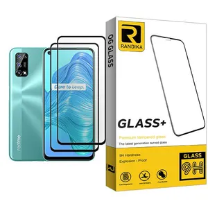 Randika Randika Glass MIX002 Screen Protector For Realme V5 5G Pack Of 2