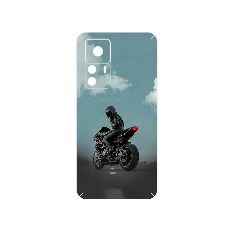 برچسب پوششی ماهوت مدل Motorcycling مناسب برای گوشی موبایل شیائومی 12T
