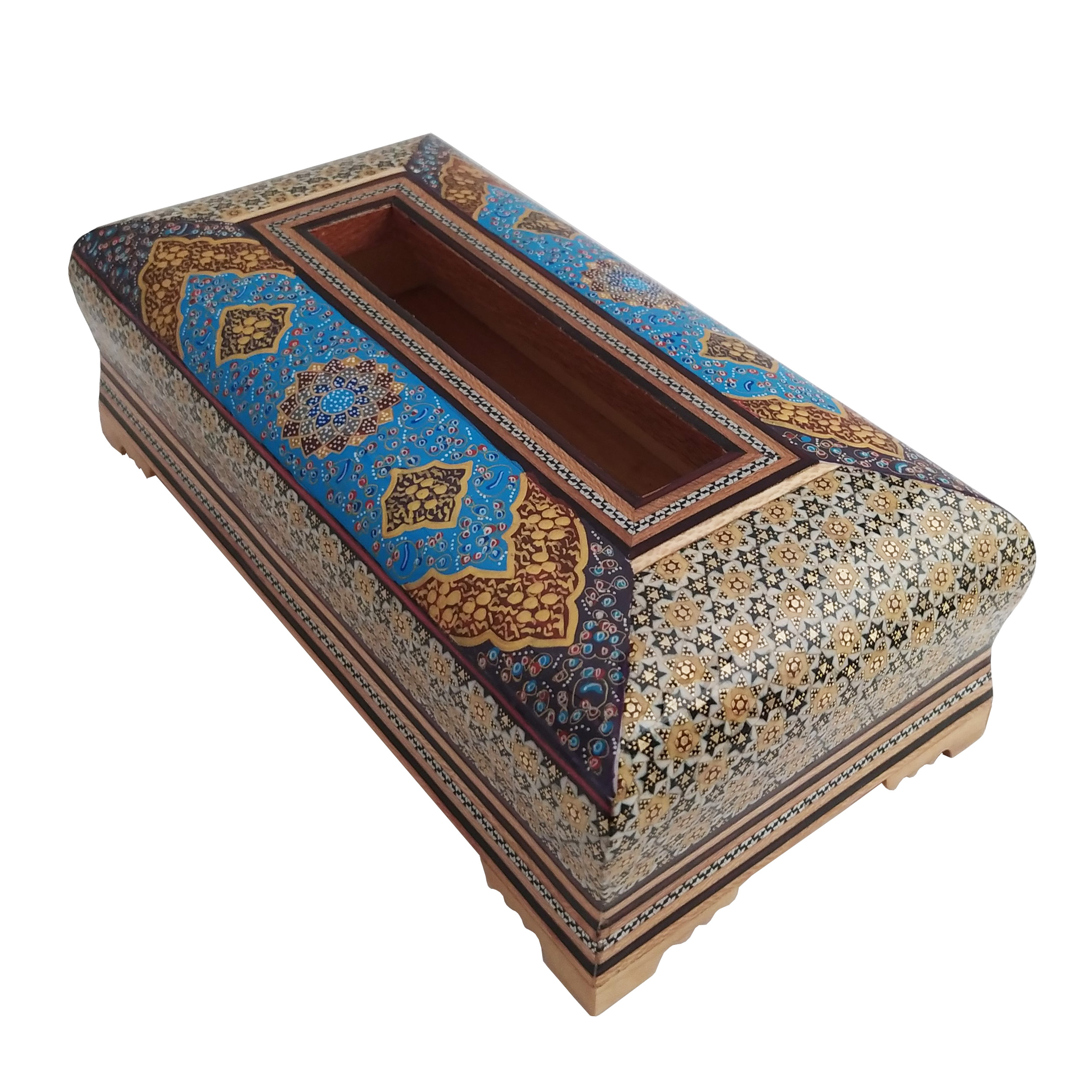 دستمال خاتم کاری مدل تذهیب کد AB-GH