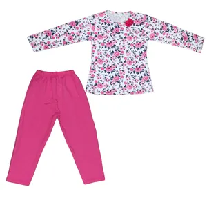 ست تی شرت و شلوار دخترانه مدل 104