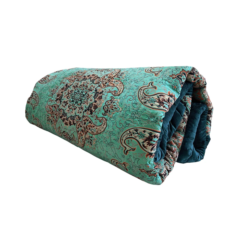 لحاف کرسی طرح نازخاتون کد20025 سایز400×400سانتی متر