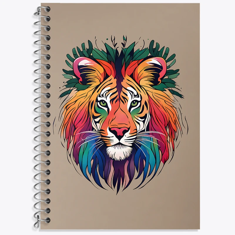 دفتر نت موسیقی 50 برگ خندالو طرح شیر کد N3360