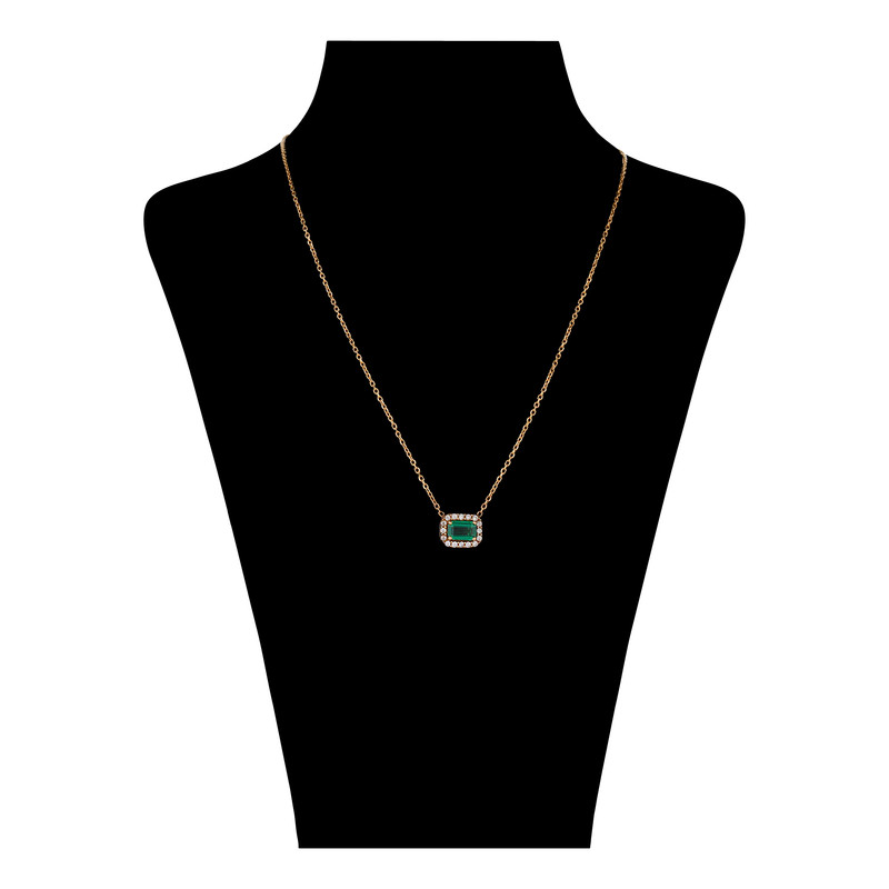 گردنبند طلا 18 عیار زنانه پرسته مدل wn1171