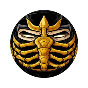 زیر لیوانی مدل scorpion کد 1433