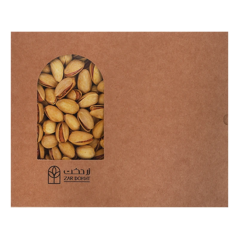 پسته اکبری زعفرانی زردخت - 500 گرم