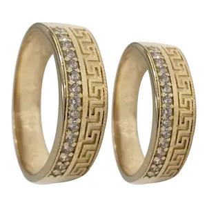 ست انگشتر  زنانه و مردانه سلین کالا مدل روس کد ce-As23