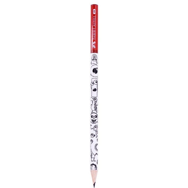 مداد مشکی فابر کاستل طرح هیولا کد 1450 مجموعه 4 عددی