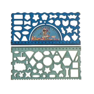 شابلون مدل پولکی طرح فضانورد کد 5-5965 بسته 2 عددی