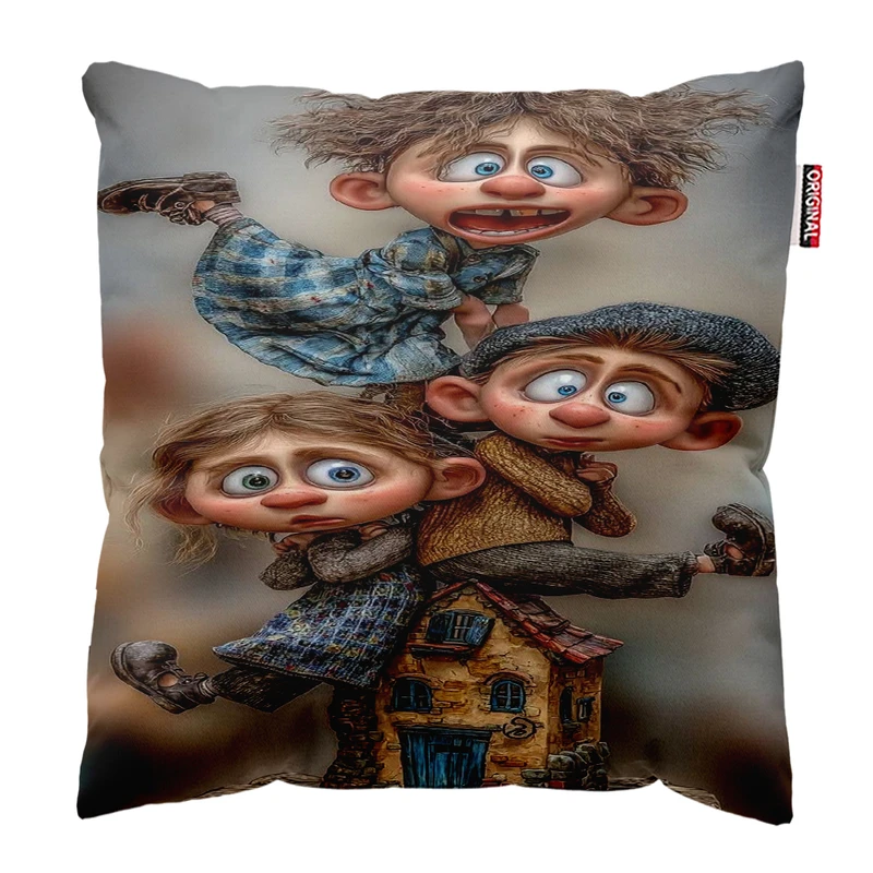 کوسن پاد آفرین مدل فانتزی کد6874 سایز 30*30 سانتی متر 