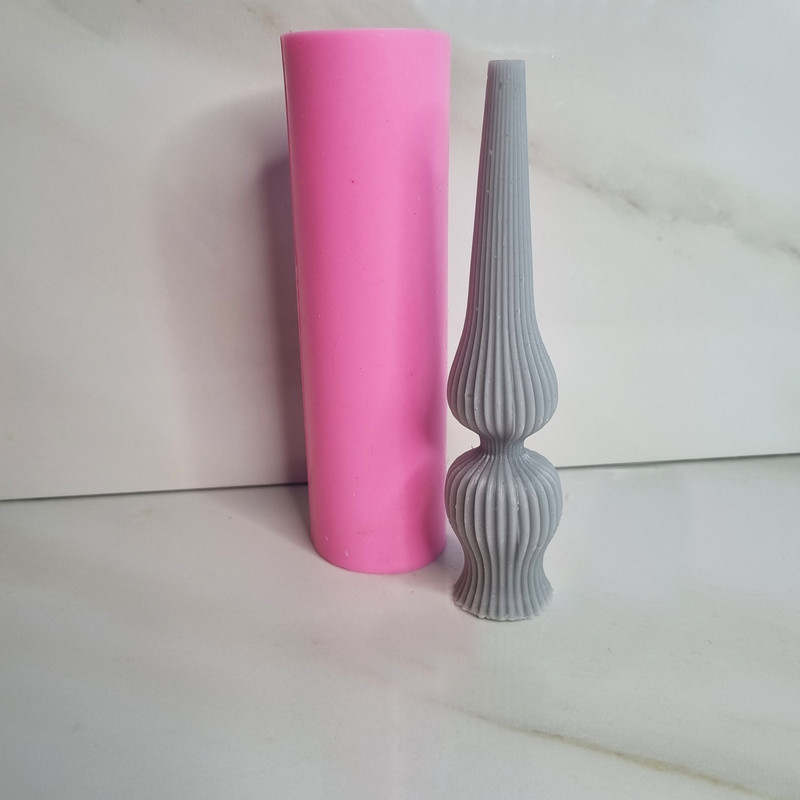 قالب شمع مدل گلابدون کد 15cm