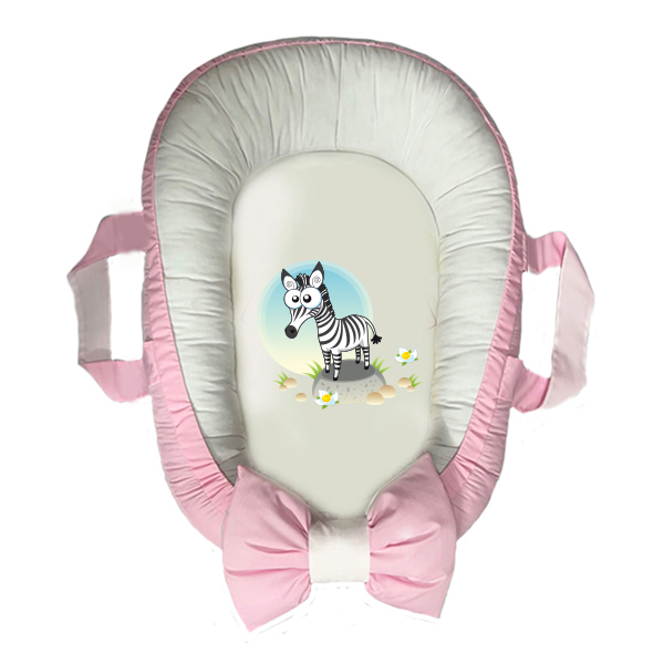 سرویس خواب سه تکه نوزاد مدل گارد محافظ دار طرح فانتزی کد 033