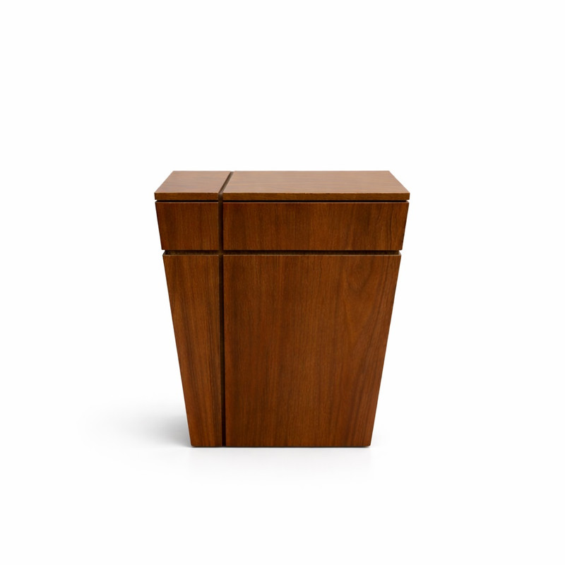 ست سطل و جای دستمال کاغذی مدل روبیک