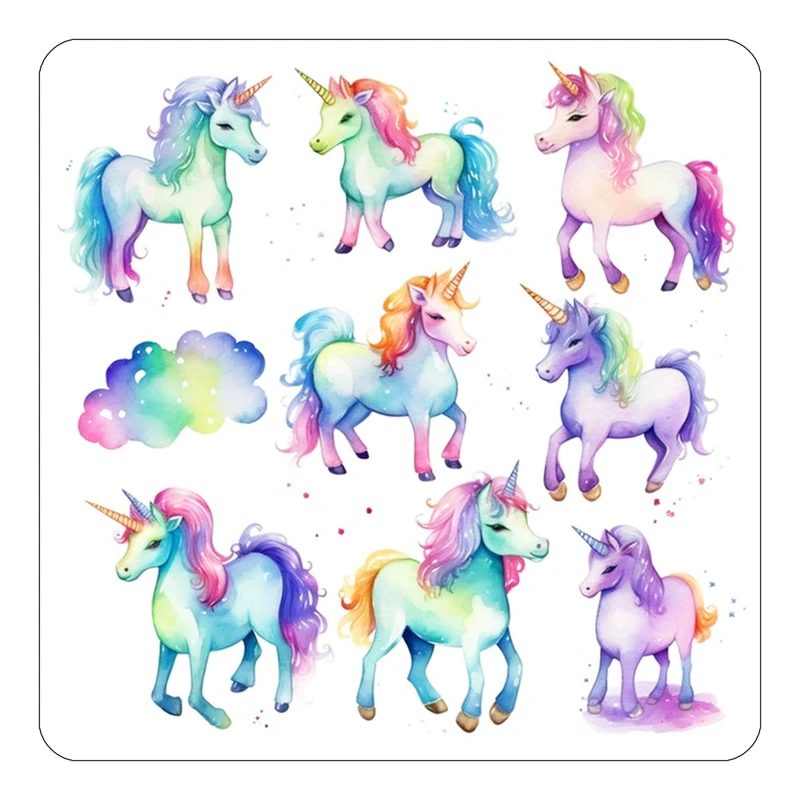 مگنت کاکتی طرح اسب تک شاخ و یونیکورن مدل mp30056