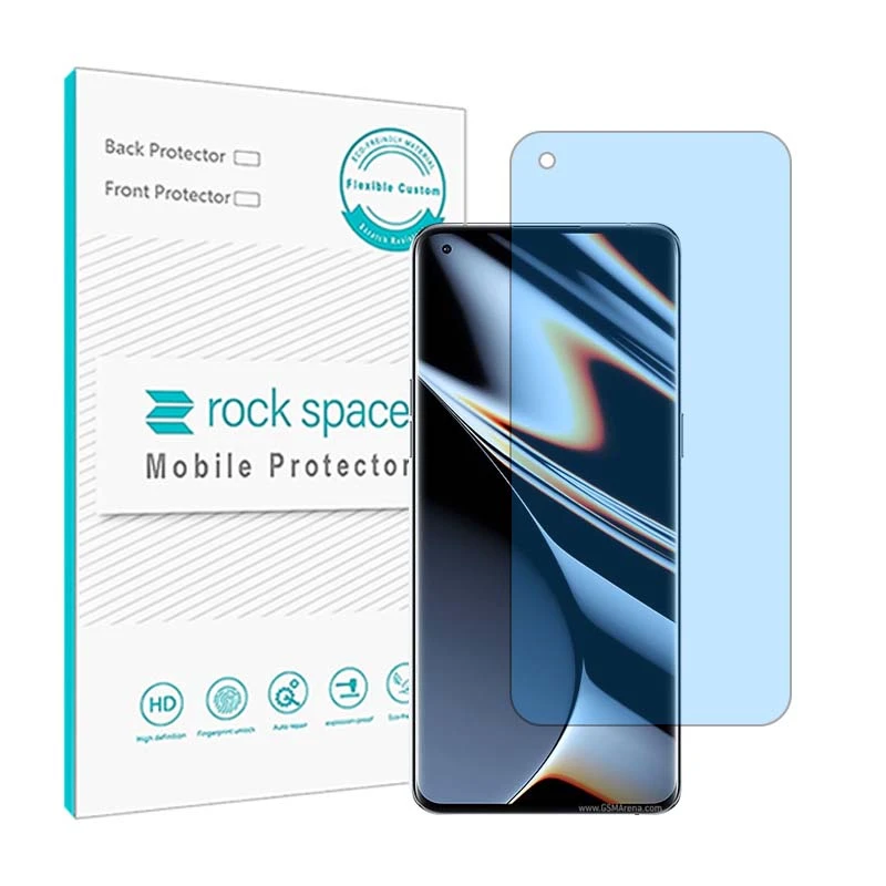 محافظ صفحه نمایش ضد اشعه آبی راک اسپیس مدل HyBLU مناسب برای گوشی موبایل اوپو find x5 pro
