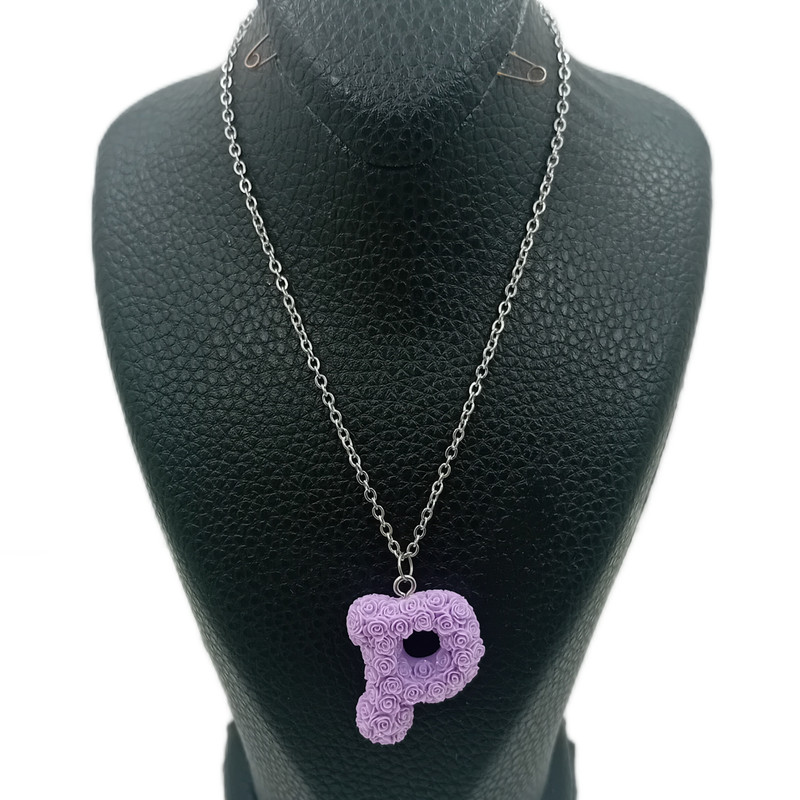 گردنبند زنانه مدل P