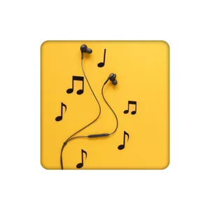 زیرلیوانی طرح نوت موسیقی کد    5161946