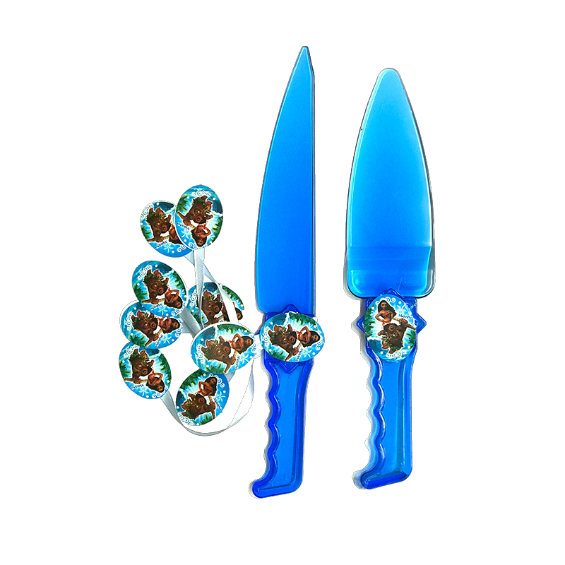 ست کارد و کفگیر سرو کیک مدل تم موآنا 