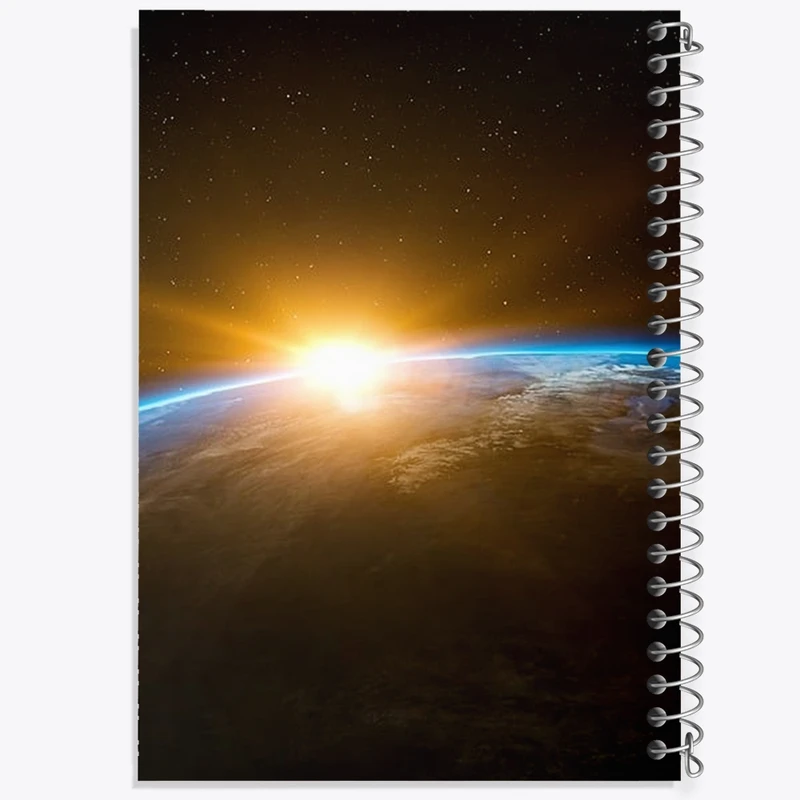 دفتر نقاشی 50 برگ خندالو طرح کهکشان کد F74