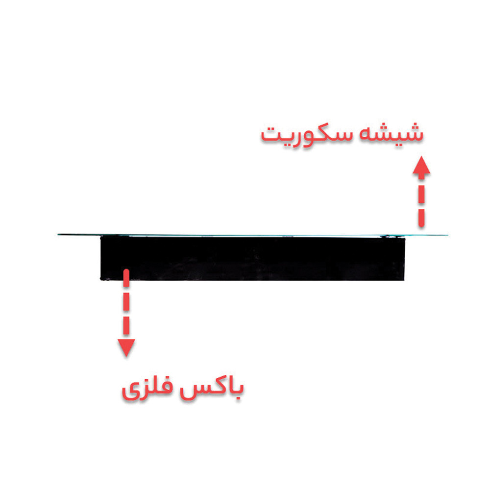 شومینه دیواری برقی شومینه بیستون مدل B.E_200_L4