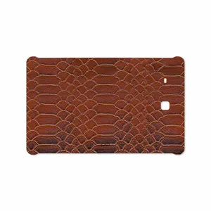 MAHOOT Brown-Snake-Leather Cover Sticker for Samsung Galaxy Tab E 9.6 2015 T560