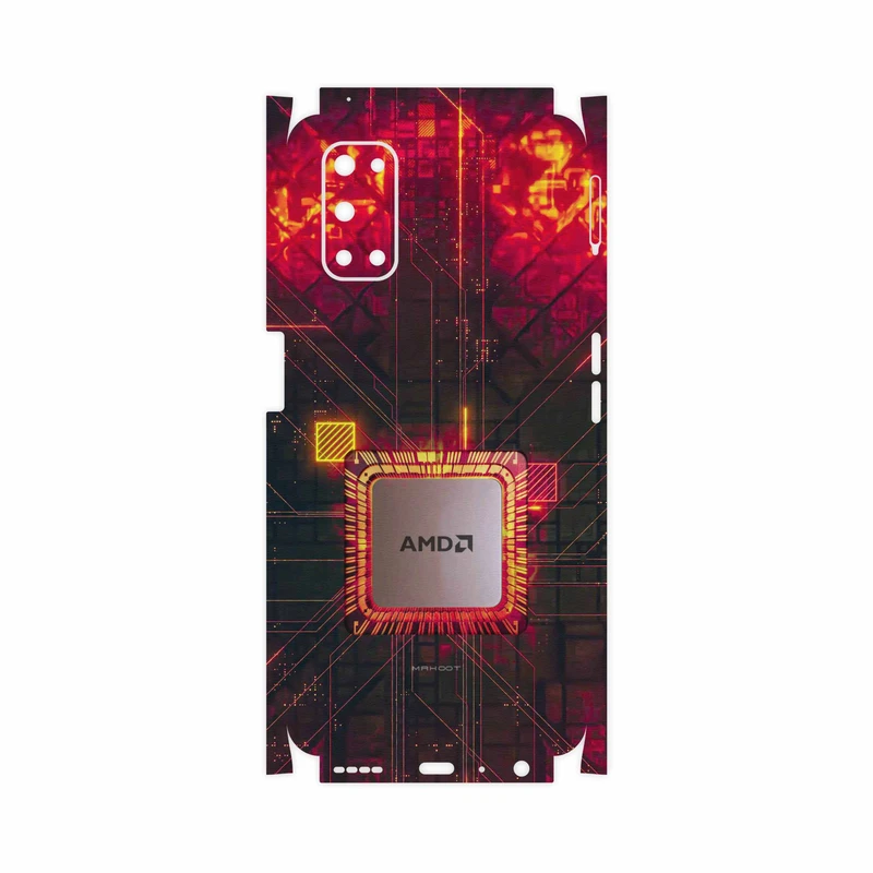 برچسب پوششی ماهوت مدل AMD-Brand-FullSkin مناسب برای گوشی موبایل ریلمی 7 5G