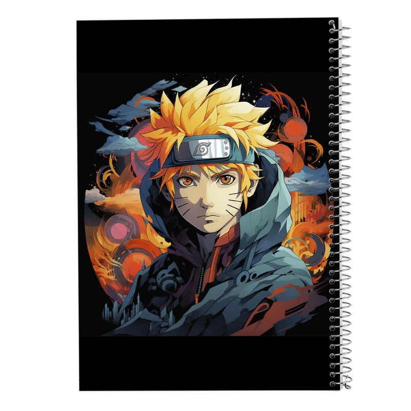 دفتر شطرنجی 50 برگ مدوپد مدل Naroto کد DF11160