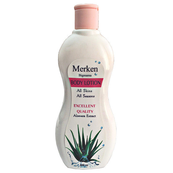 لوسیون بدن مرکن مدل Aloevera حجم 400 میلی لیتر لوسیون بدن مرکن مدل Aloevera حجم 400 میلی لیتر