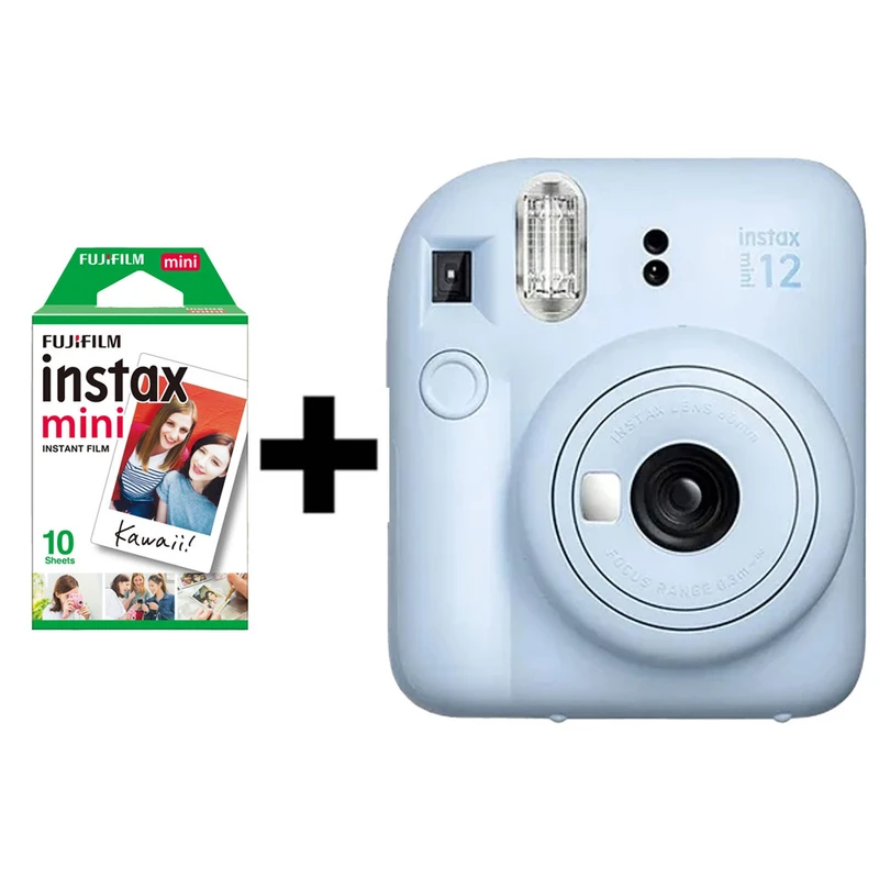 دوربین عکاسی چاپ سریع فوجی فیلم مدل Instax Mini 12 به همراه فیلم