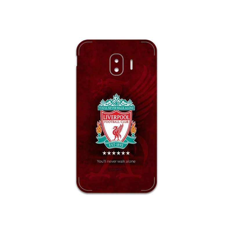 برچسب پوششی ماهوت مدل Liverpool-FC مناسب برای گوشی موبایل سامسونگ Galaxy J2 Pro 2018