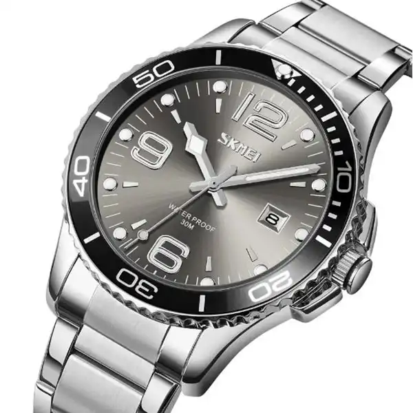 ساعت مچی عقربه‌ای مردانه اسکمی مدل 9278GY