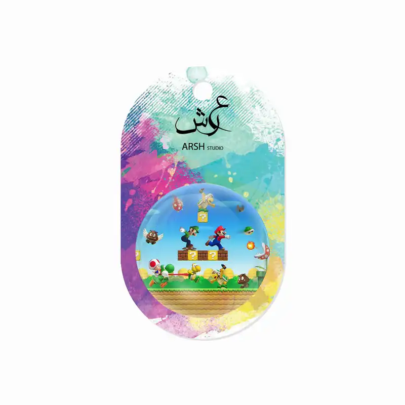 مگنت عرش طرح قارچ خور کد Asm073