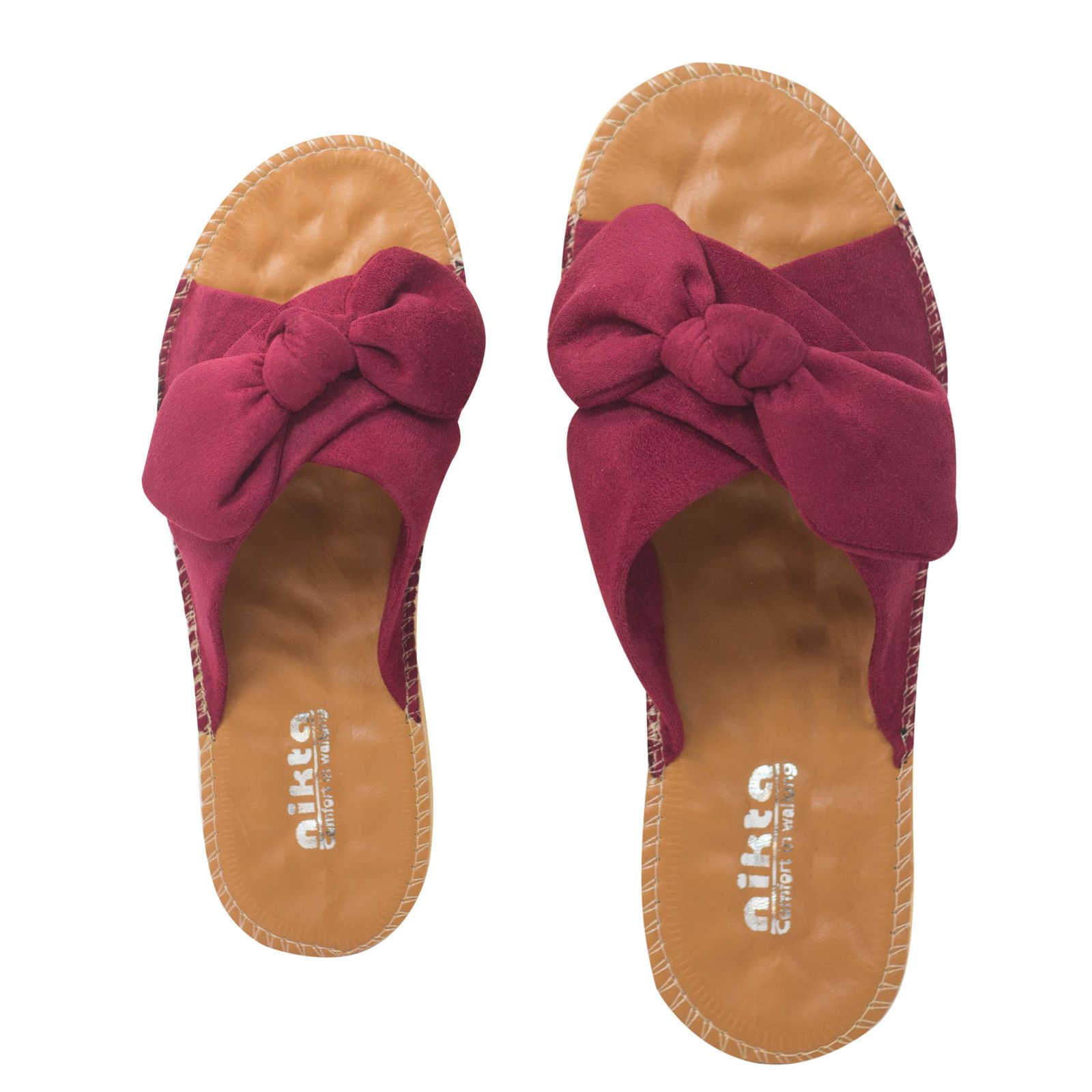 صندل زنانه نیکتا مدل پاپیون کد 708b -  - 25