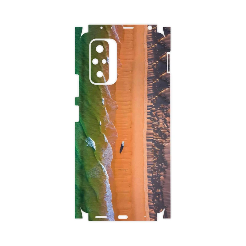 برچسب پوششی ماهوت مدل Beach and Green Sea-FullSkin مناسب برای گوشی موبایل شیائومی Redmi Note 10 Pro