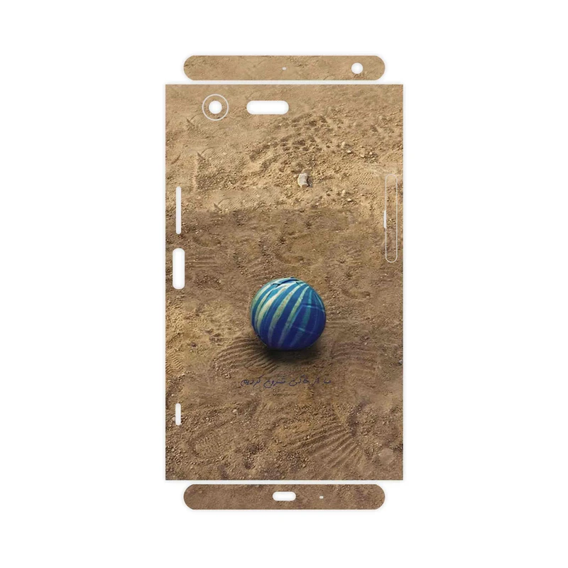 برچسب پوششی ماهوت مدل Ball Nostalgia-FullSkin مناسب برای گوشی موبایل سونی Xperia XZ Premium