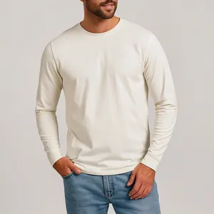 تی شرت آستین بلند مردانه رانژ مدل ساده کد 23RA05 - 423