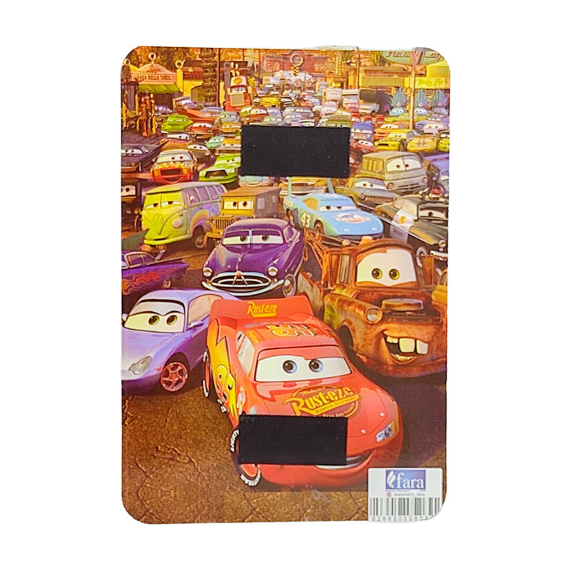 تخته وایت برد مدل ماشین ها کد 01 سایز 17x24 سانتی متر