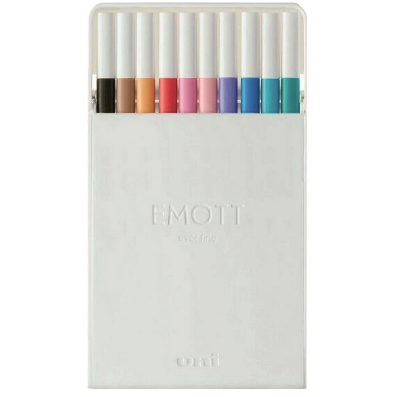 روان نویس یونی بال مدل EMOTT 2 بسته 10 عددی