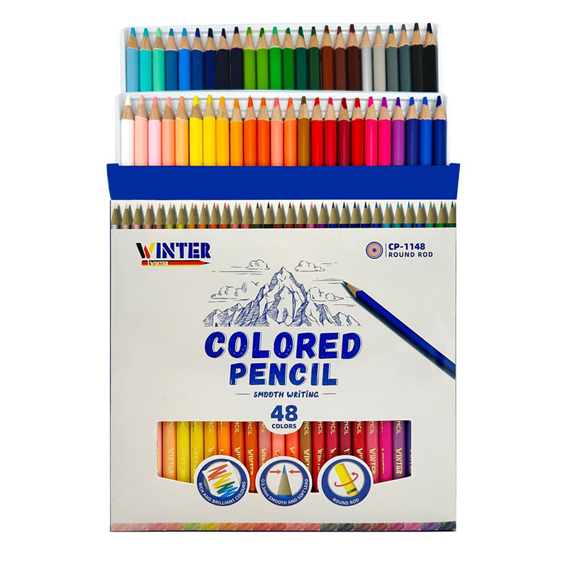 مداد رنگی 48 رنگ وینتر کد 50