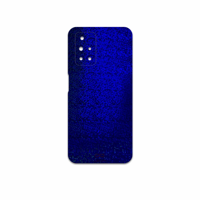 برچسب پوششی ماهوت مدل Blue-Holographic مناسب برای گوشی موبایل شیائومی Redmi 10