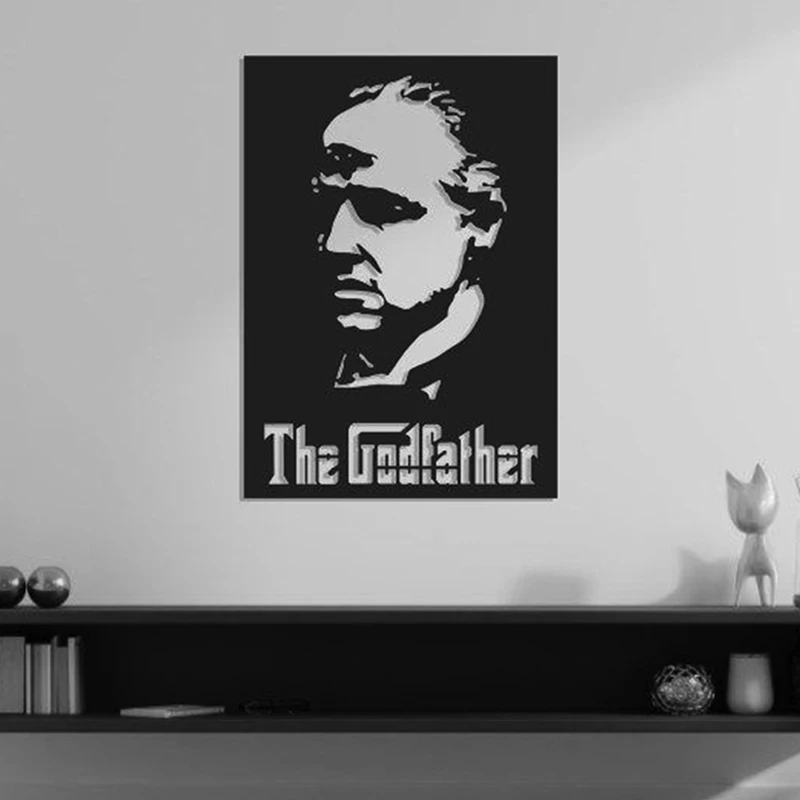 استیکر دکو رستا مدل God father کد C329