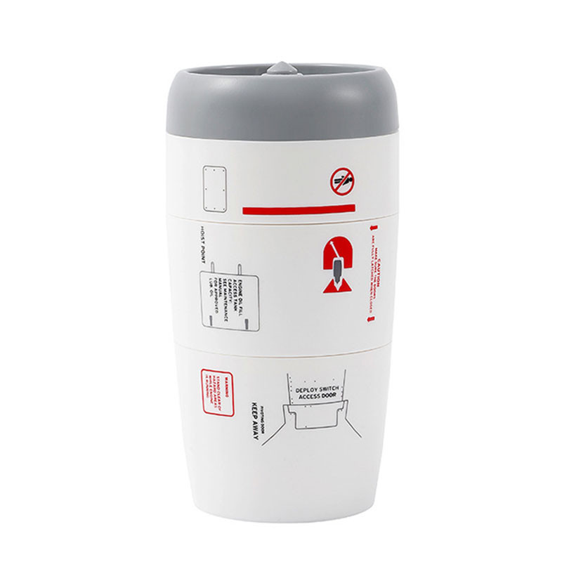 تراول ماگ مدل همزن دار طرح موتور هواپیما گنجایش 0.35 لیتر