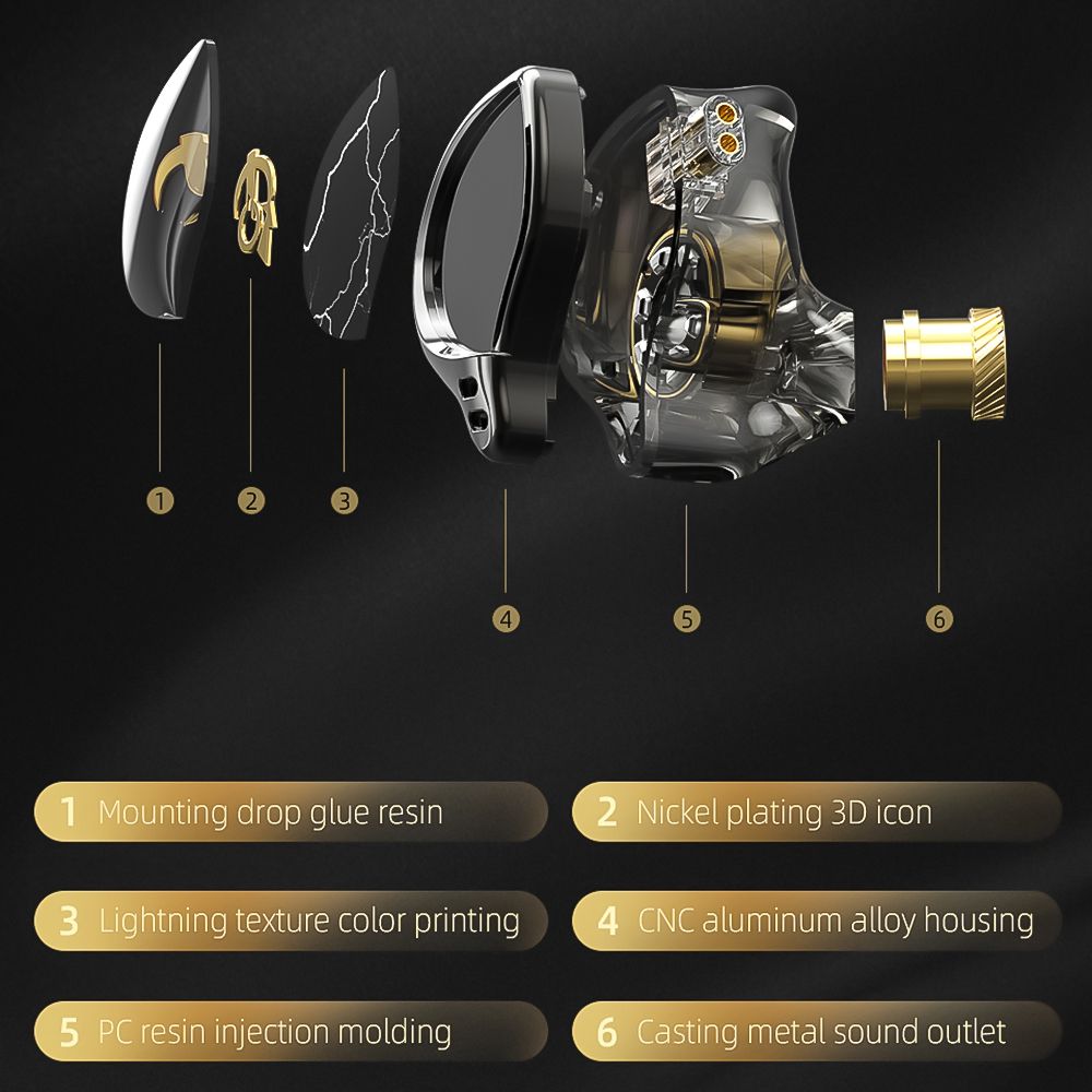 هدفون کیو کی زد مدل x HBB -  - 7