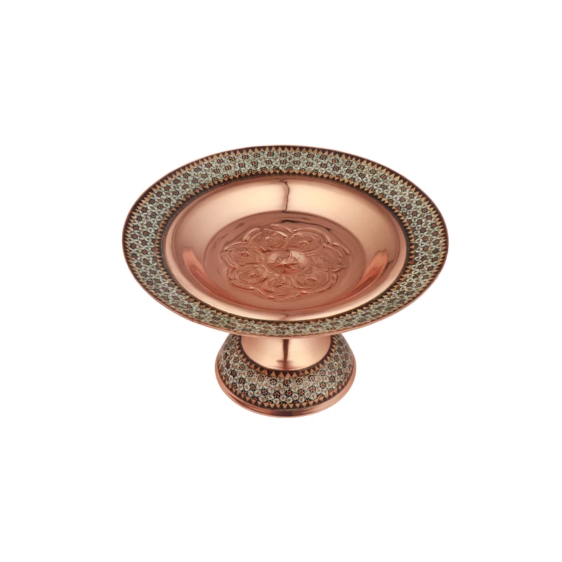 شیرینی خوری خاتم کاری فراز هنر مدل ساده کد 320