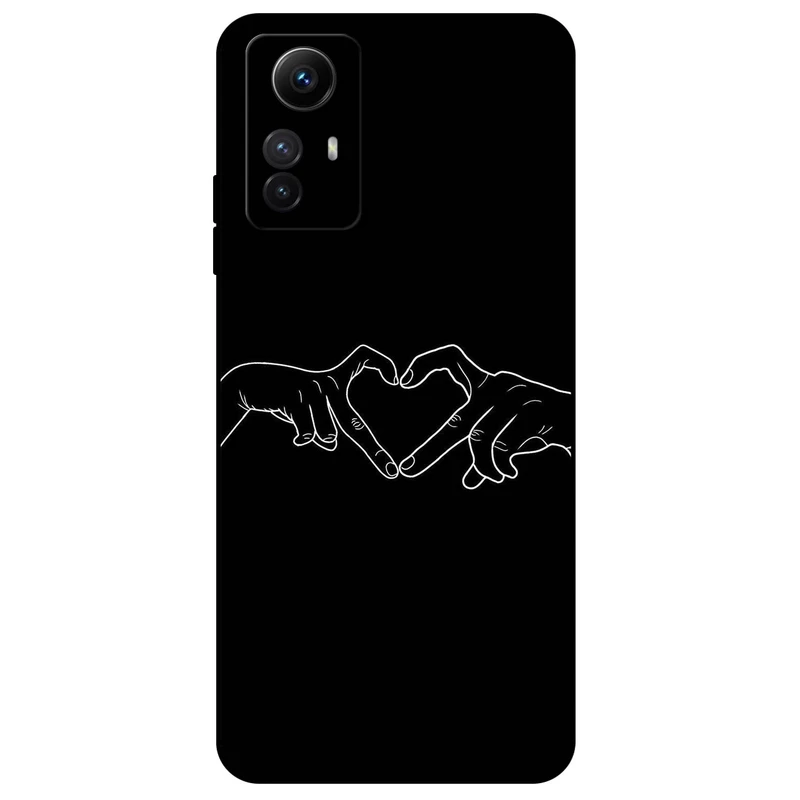 کاور مگافون طرح عشق مدل 1857 مناسب برای گوشی موبایل شیائومی Redmi Note 12s