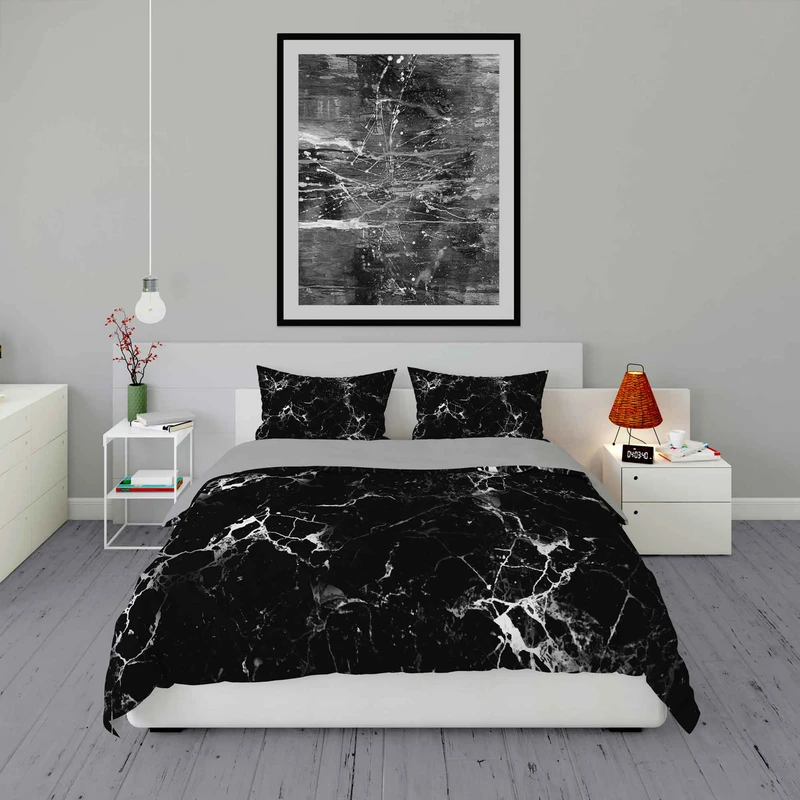 سرویس روتختی مدل ماربل DF03 دو نفره 6 تکه