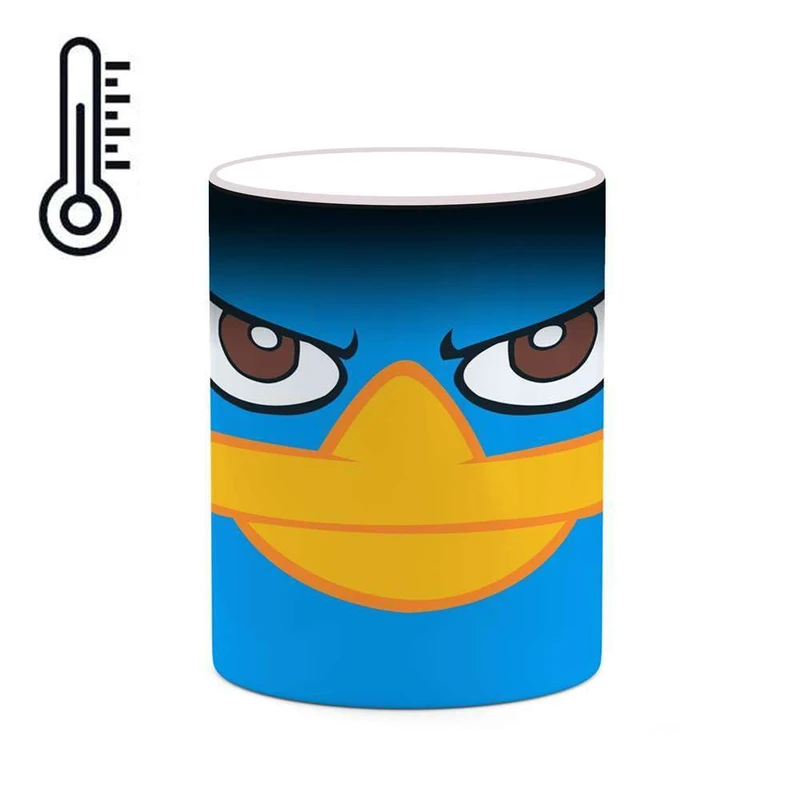 ماگ حرارتی کاکتی مدل کارتون Phineas And Ferb کد mgh22910