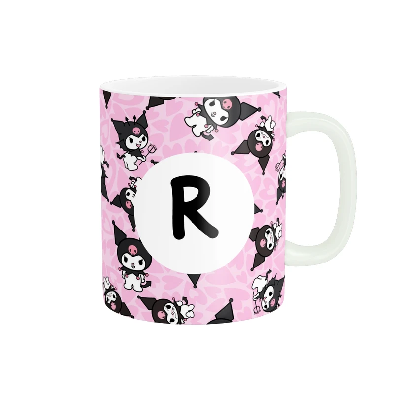 ماگ پاد آفرین مدل اسم شخصی فانتزی طرح اول اسم حرف R کد p11458