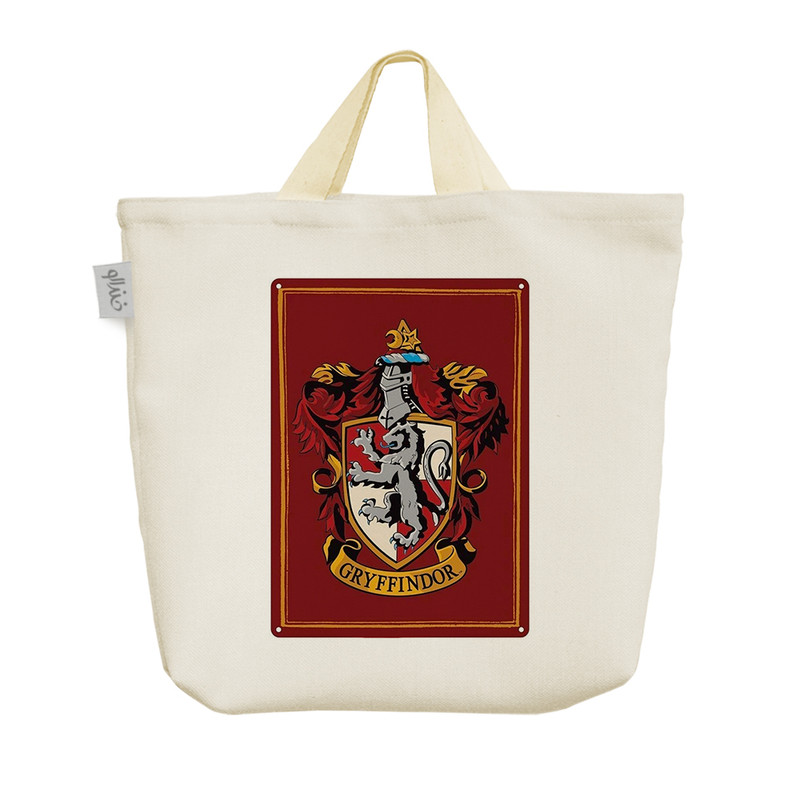 ساک خرید خندالو مدل گروه گریفیندور Harry Potter کد 1597