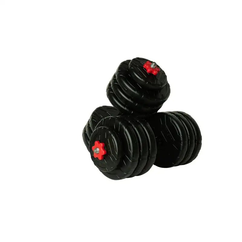 دمبل رادیس فیت مدل DVP-17-mix1 وزن 17 کیلوگرم بسته 2 عددی